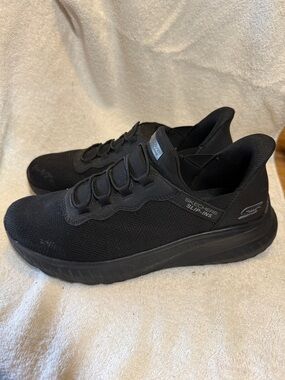 Skechers Men's Black Slip-In Athletic Sneakers